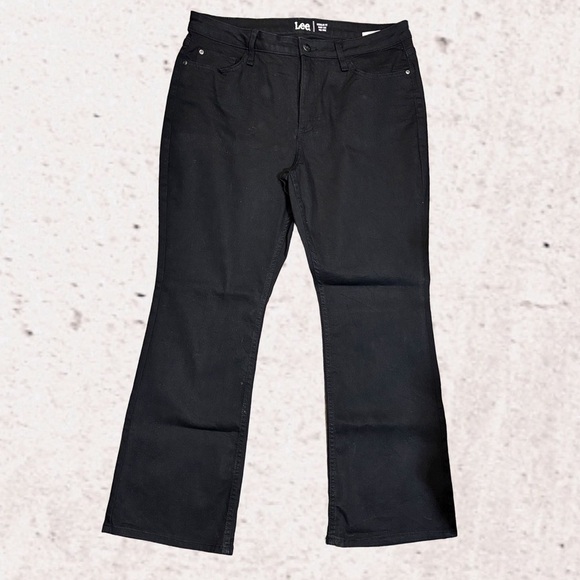 Lee Women's Boot Cut Jeans - Black - Picture 1 of 4
